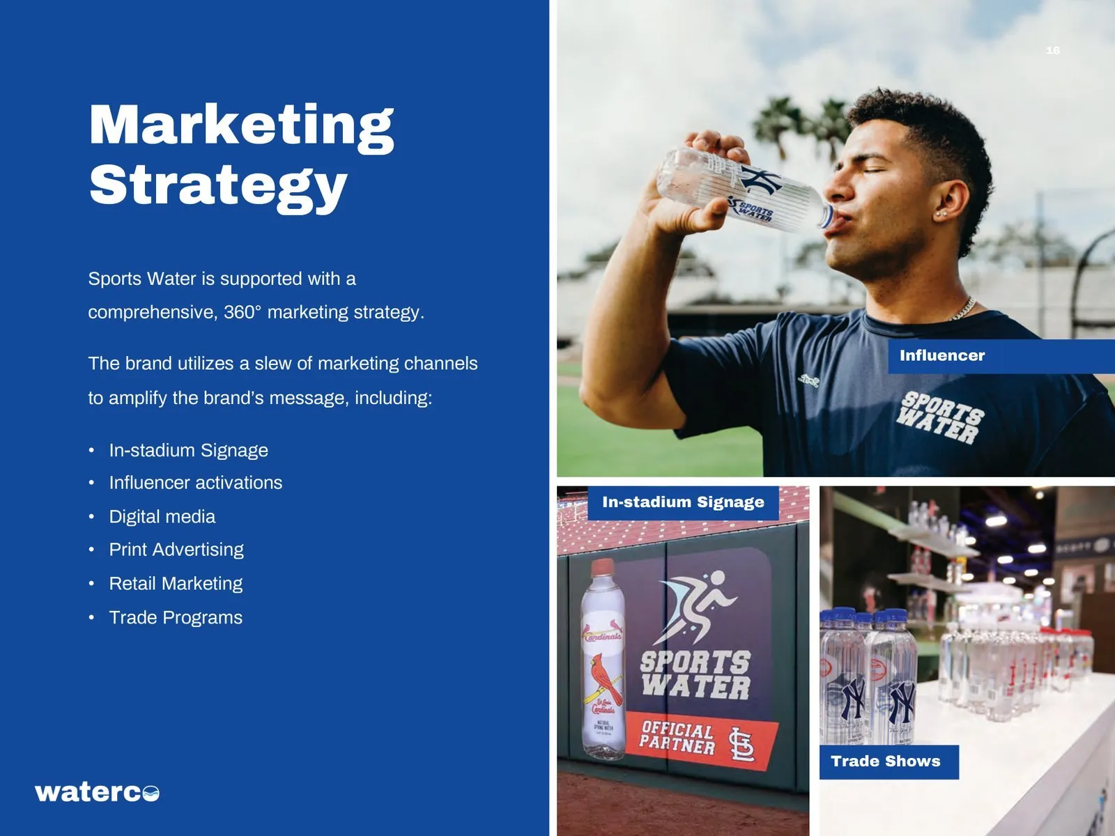 WaterCo business plan — page 16