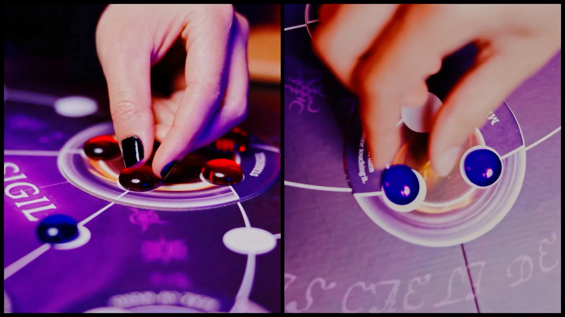 Two players mid-game