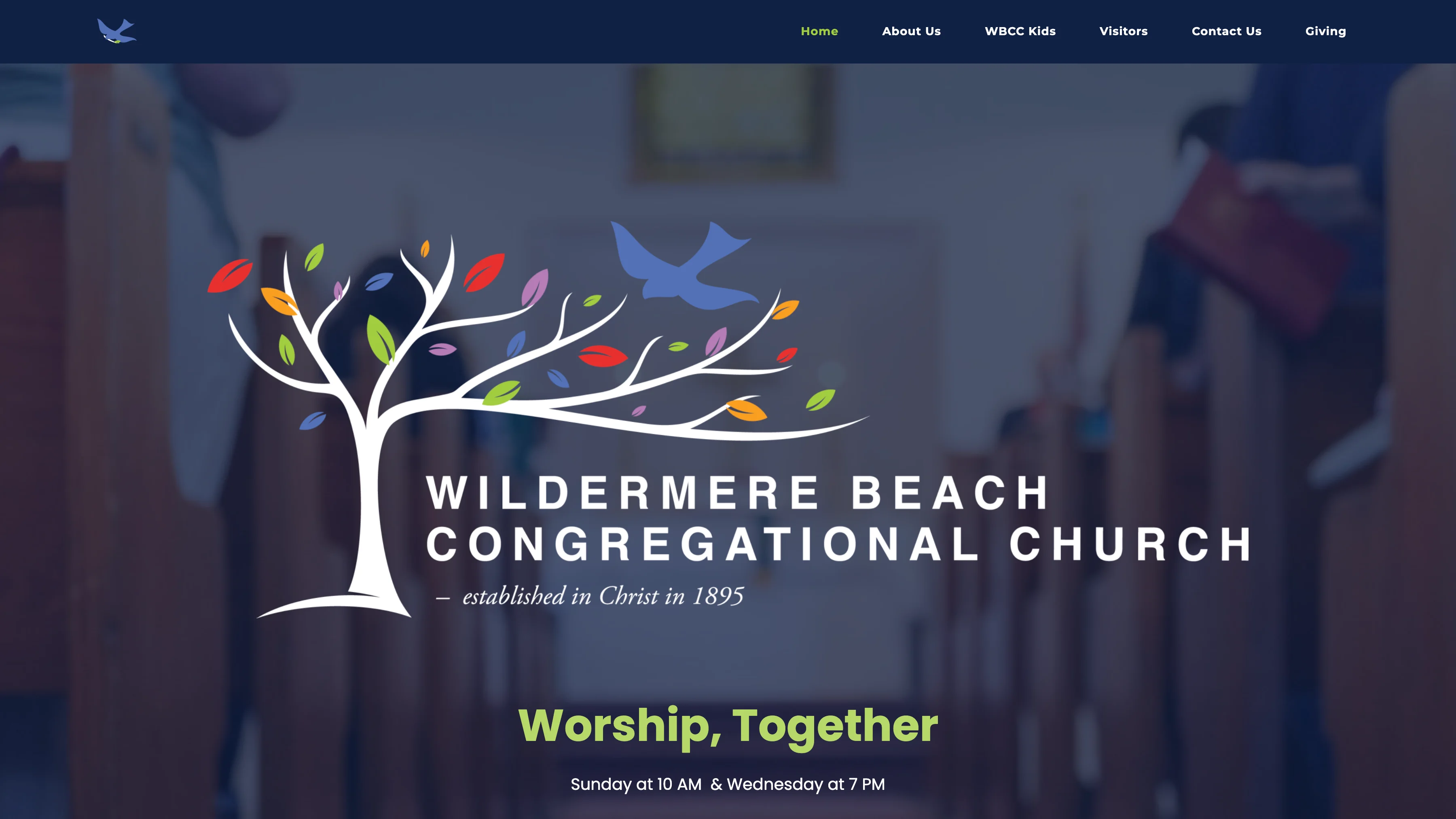 Wildermere Beach Church website