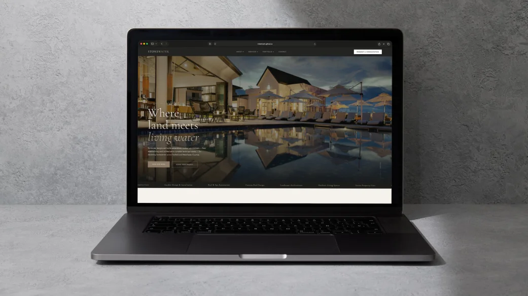 Stonewater concept site preview